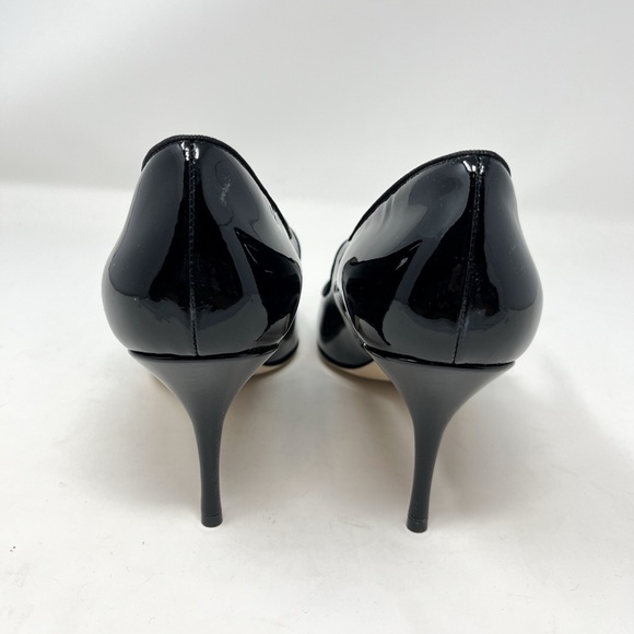 NIB Manolo Blahnik Campari Mary Jane Stiletto Heel Patent Leather Black size 41 - Picture 6 of 9